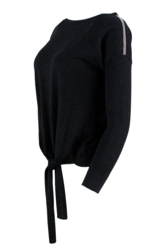 Fabiana Filippi Sweaters Black Wv Co Ws