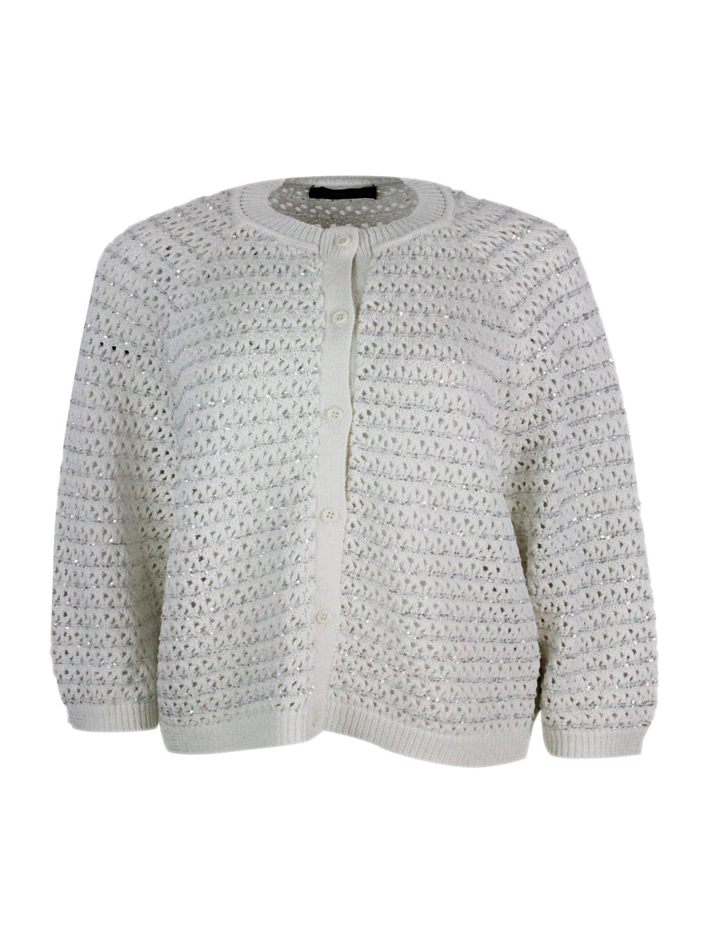 Fabiana Filippi Sweaters White 84co 9pa 7pl