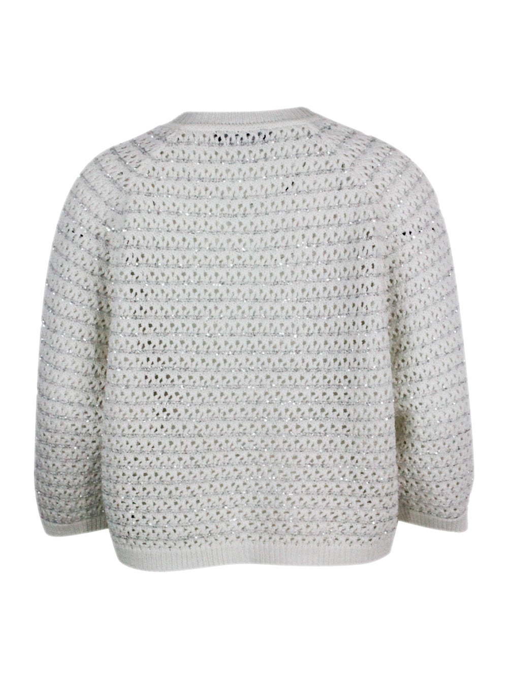 Fabiana Filippi Sweaters White 84co 9pa 7pl