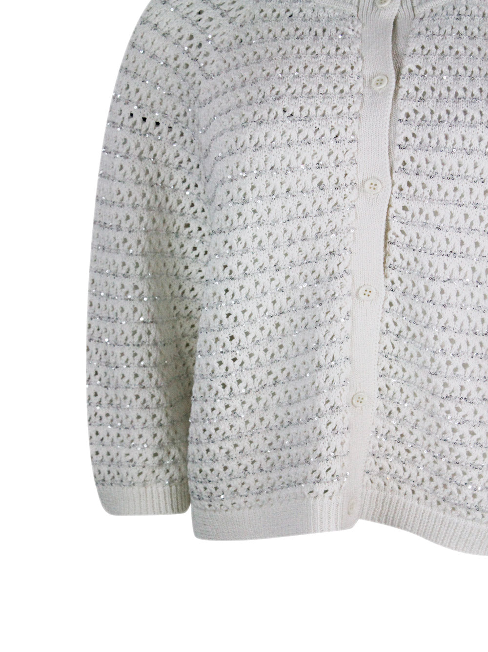 Fabiana Filippi Sweaters White 84co 9pa 7pl