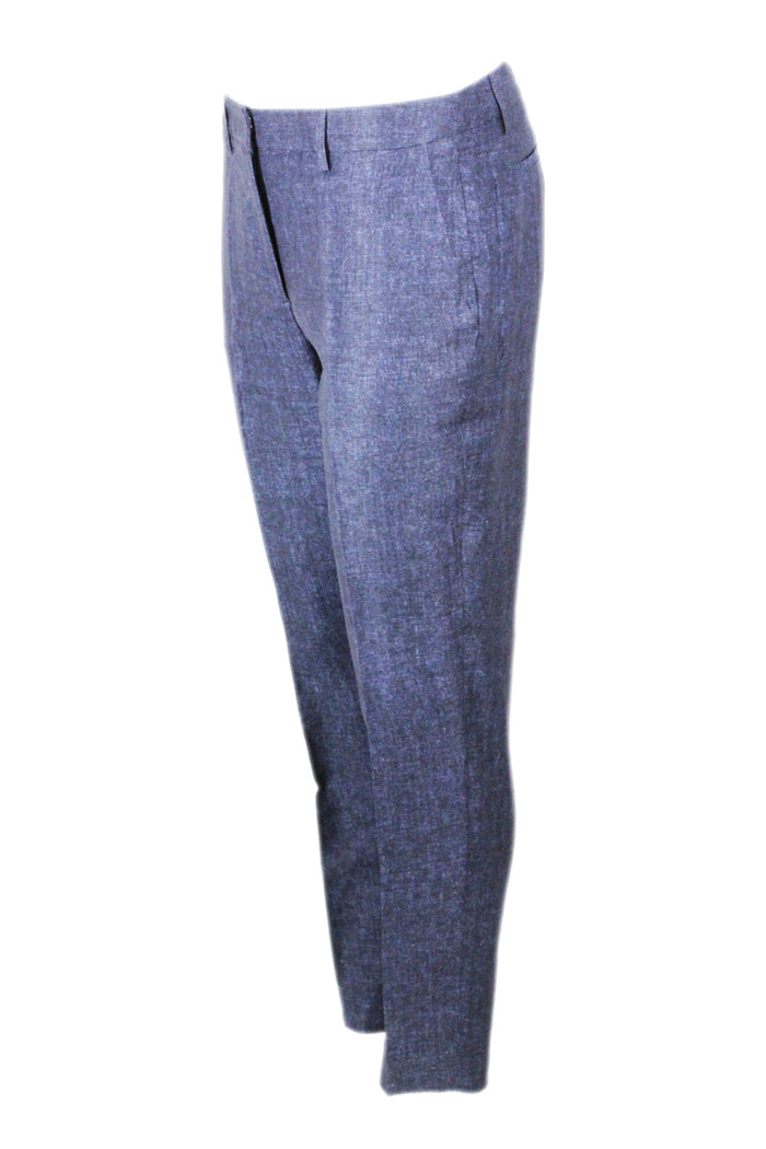 Fabiana Filippi Trousers Blue 52li 43wo 5se