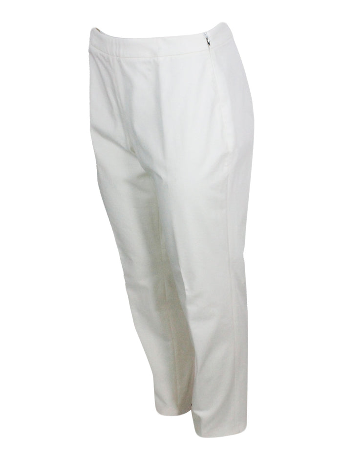 Fabiana Filippi Trousers White 97co 3ea