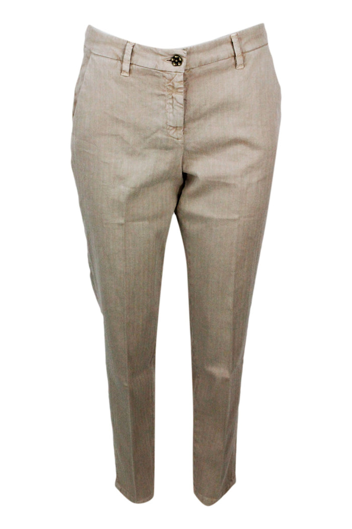 Jacob Cohen Trousers Beige 51li 47co 2ea