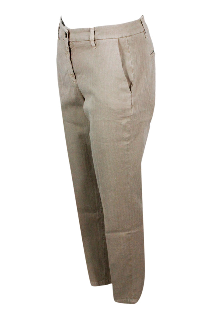 Jacob Cohen Trousers Beige 51li 47co 2ea