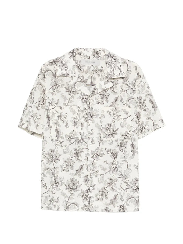 Golden Goose Cotton 100% shirt in ivory