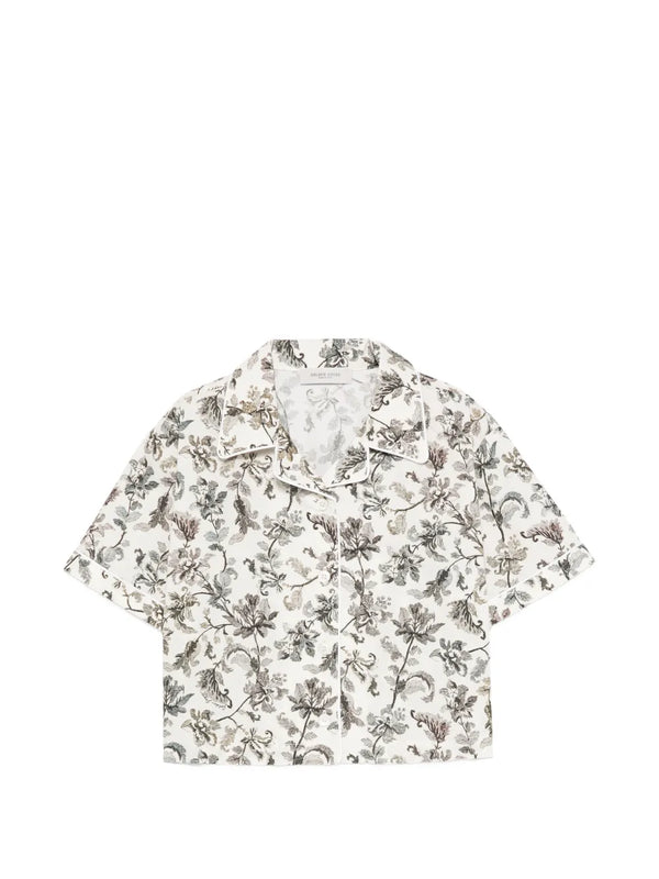 Golden Goose Cotton 100% shirt in off-white