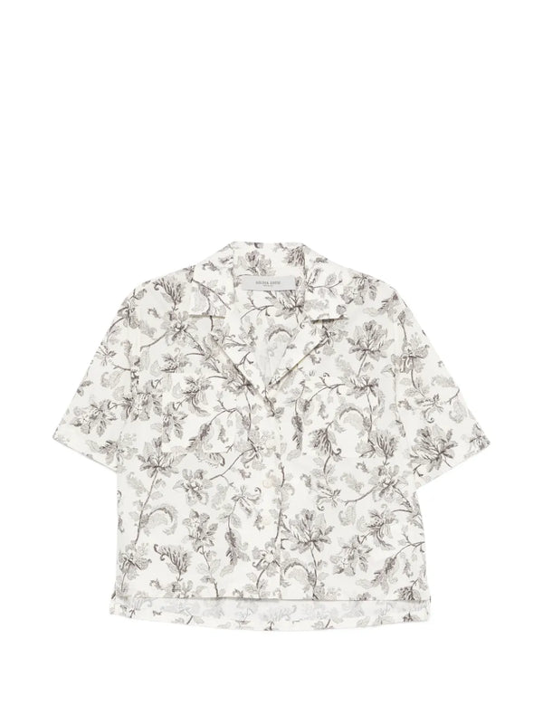 Golden Goose Cotton 100% shirt in white