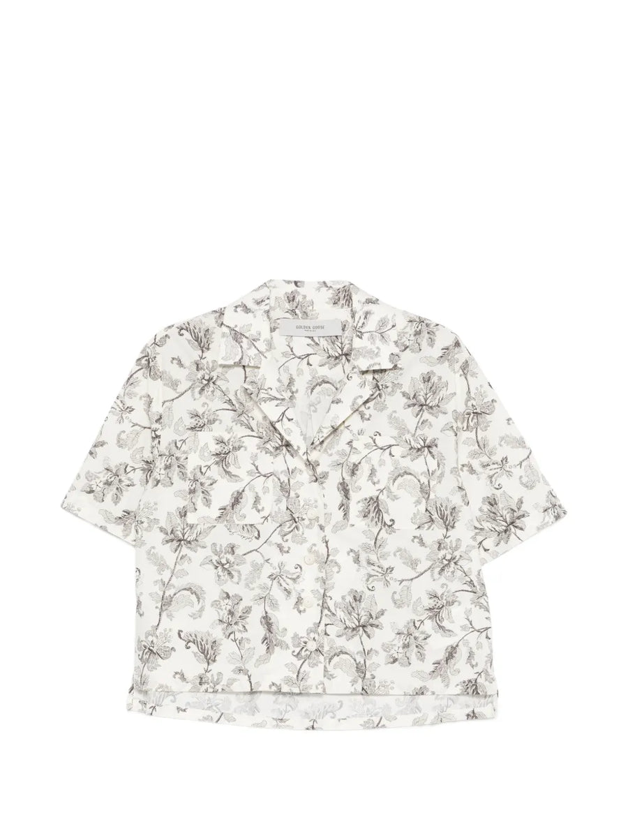 Golden Goose Cotton 100% shirt in white