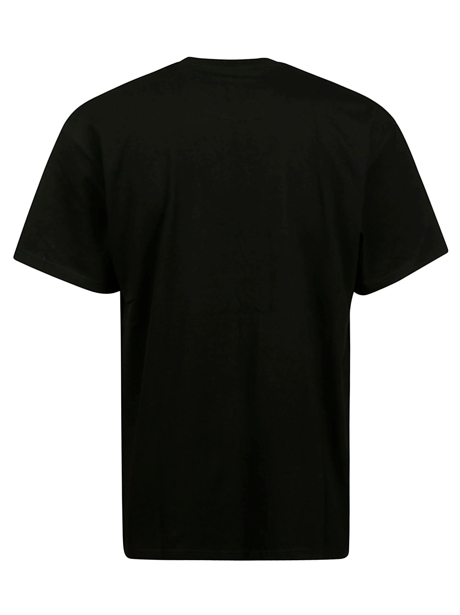 S-S Chase T-Shirt Black Cotton Combed Single Jersey Tshirt