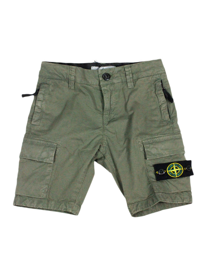 Stone Island Shorts Military 97co 3ea