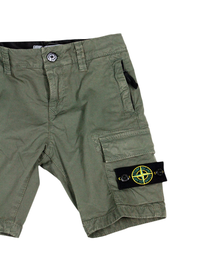 Stone Island Shorts Military 97co 3ea