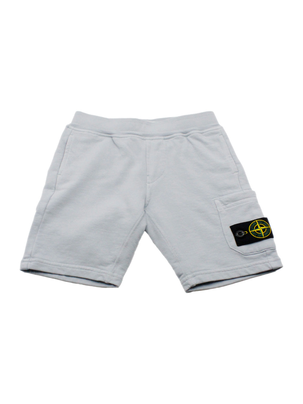 Stone Island Shorts Light Blue 100co