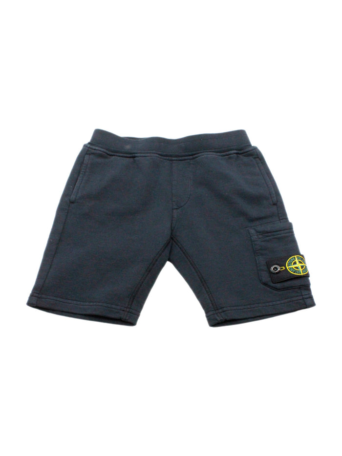 Stone Island Shorts Blue 100co