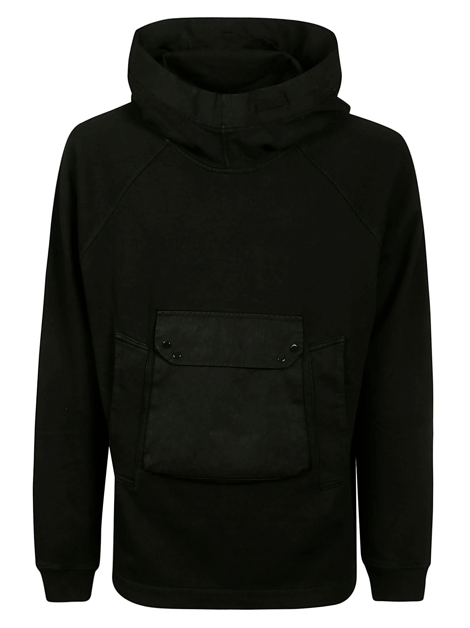Felpa Chiusa Cappuccio Black Co Pl Pa Sweatshirt