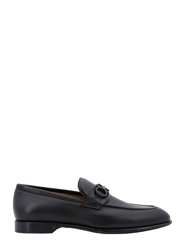 Ferragamo Flat Shoes Black Pelle/gomma
