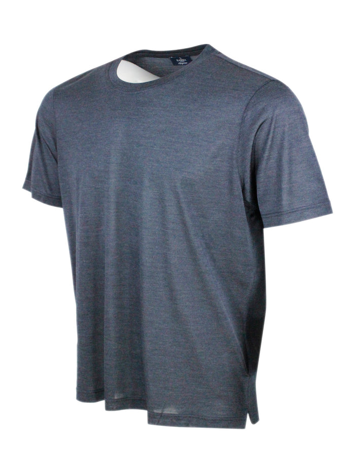 Barba Napoli T-shirts and Polos Anthracite 100se