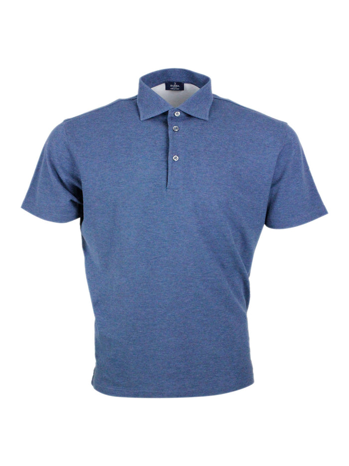 Barba Napoli T-shirts and Polos Blue 100co