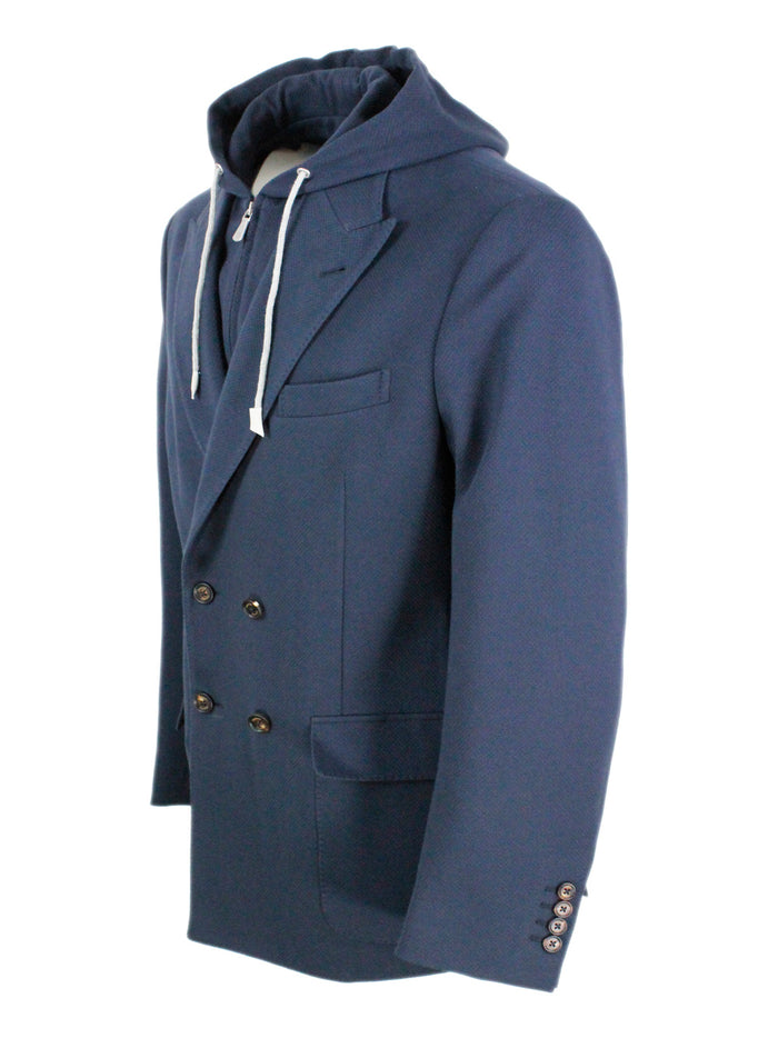 Eleventy Jackets Blue 76co 20pl 4e