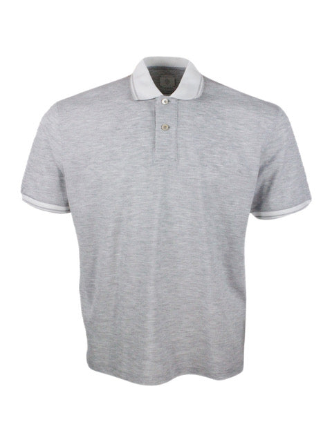 Eleventy T-shirts and Polos Grey 100co