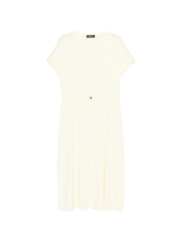 Fabiana Filippi Cotton 94% dress in cream