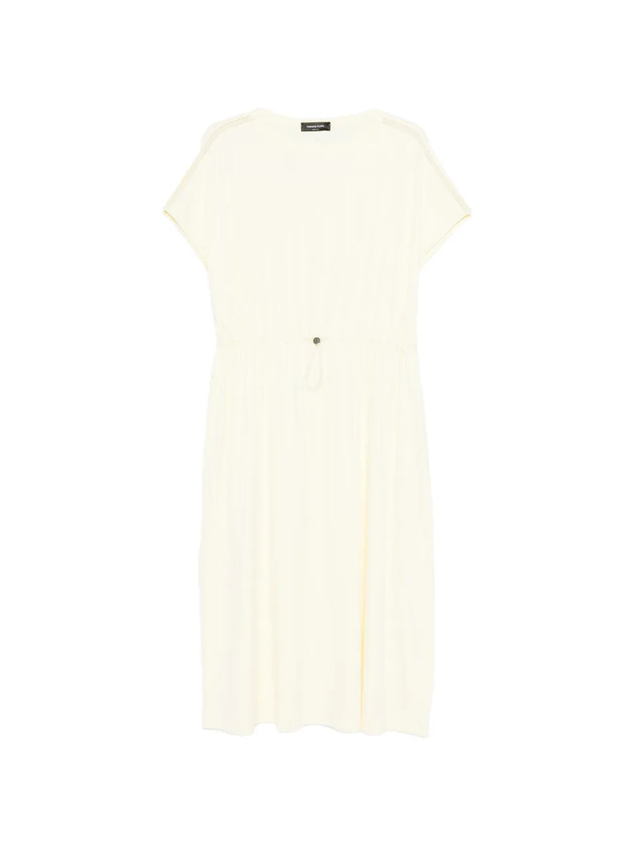 Fabiana Filippi Cotton 94% dress in cream