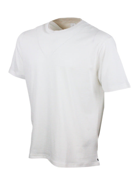 Eleventy T-shirts and Polos White 100co