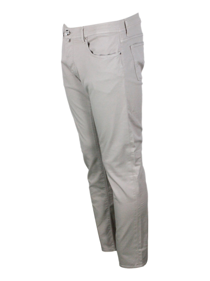 Jacob Cohen Trousers Grey 55co 42 Ly 3ea