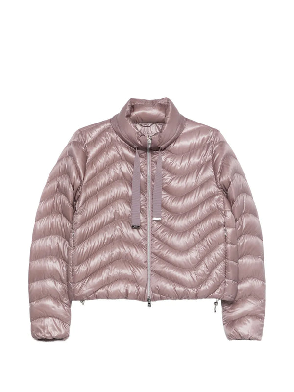 Herno Outer: Polyamide 100%; Lining: Polyamide 100%; Fill: Goose Down 90% down jacket in mauve
