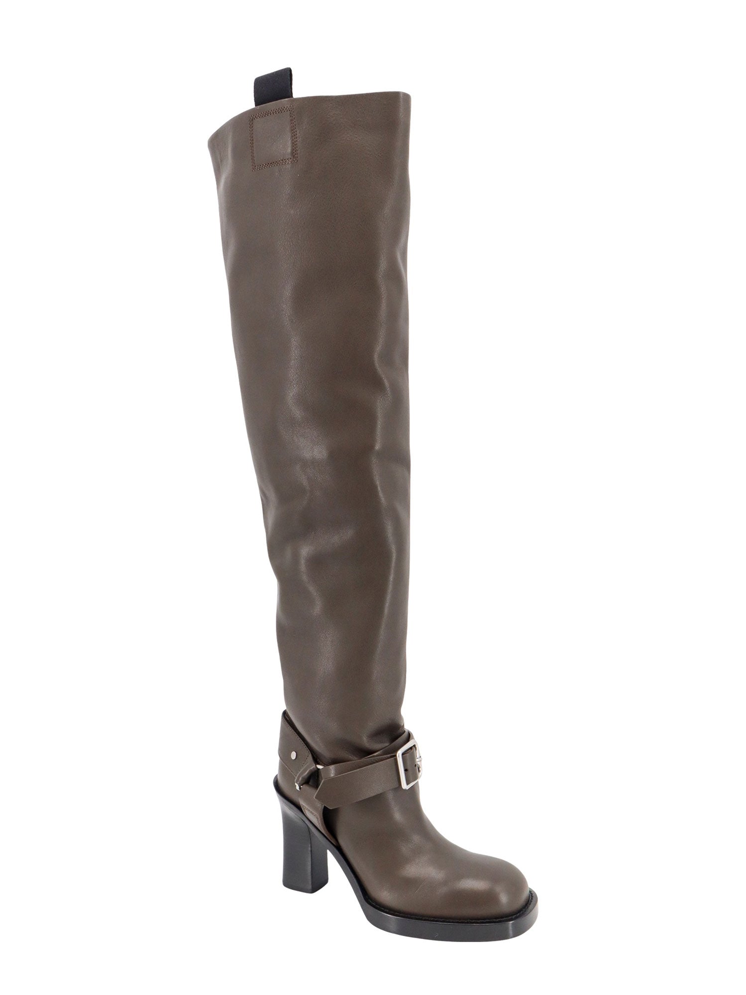 Burberry Boots Brown Pelle
