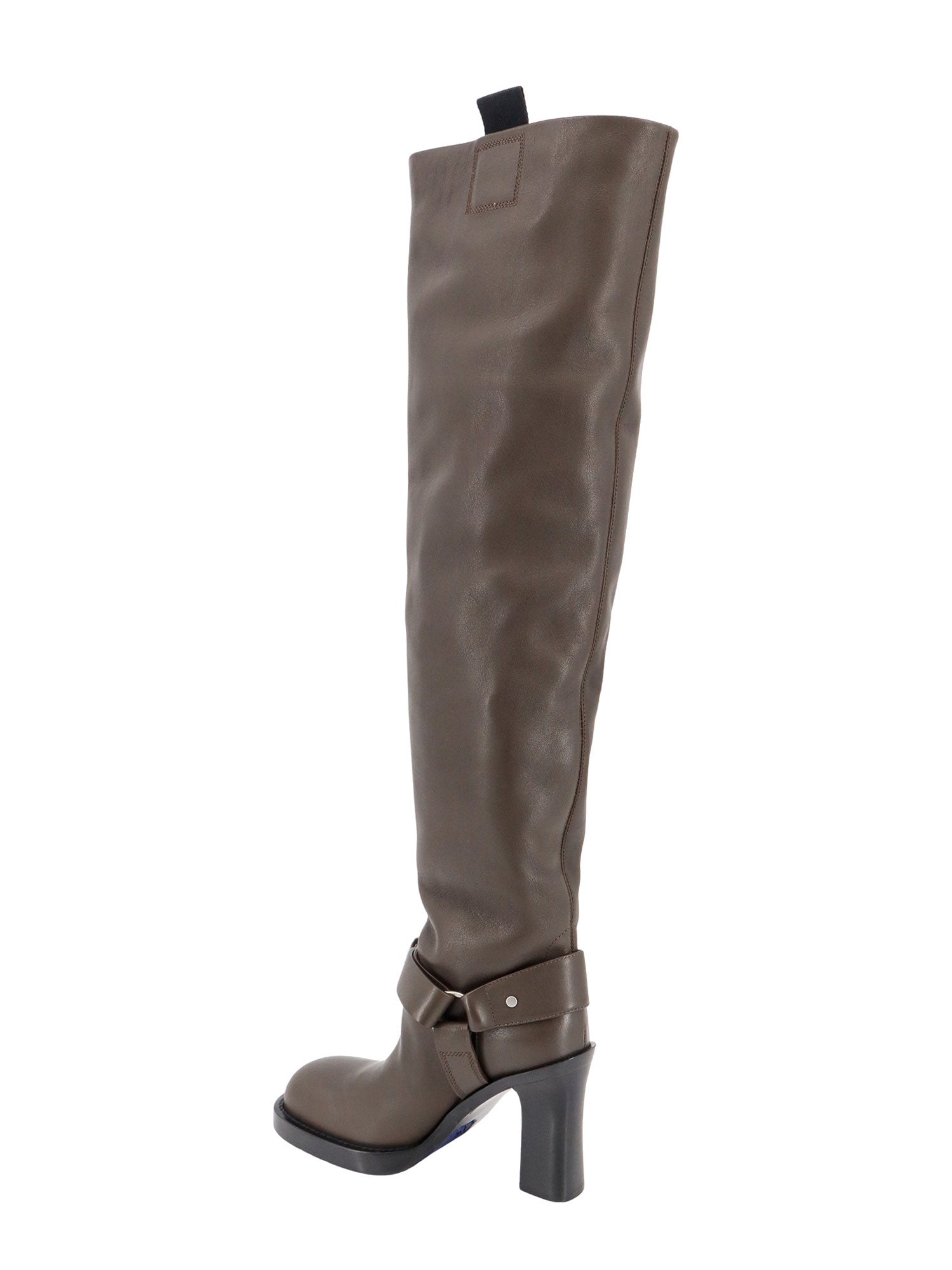 Burberry Boots Brown Pelle