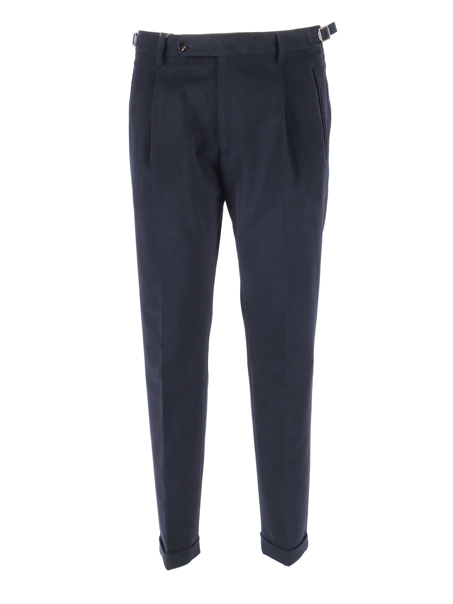 retrolong pants Blue Cotton Elastane