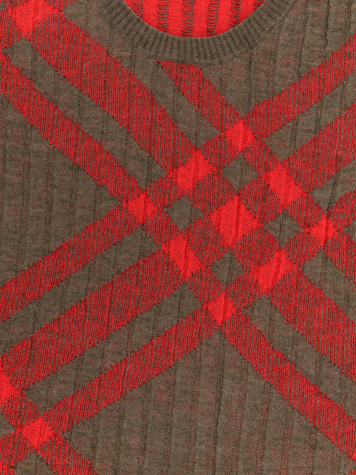 Burberry Sweaters Red Poliammide Mohair Lana