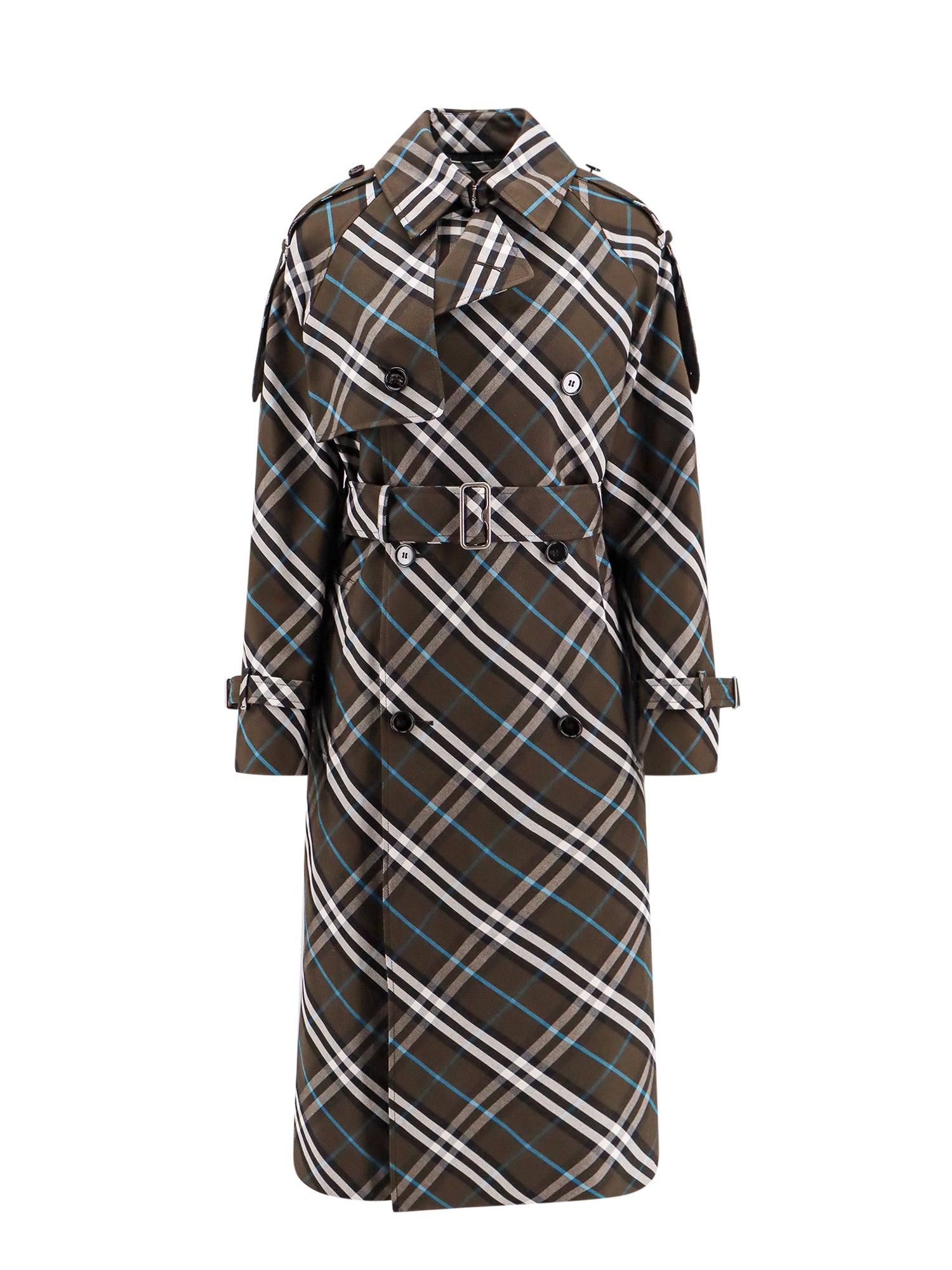 Burberry Coats MultiColour Poliestere Cotone