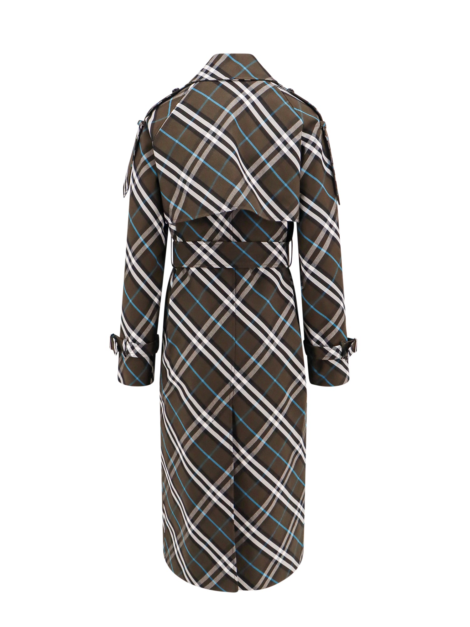 Burberry Coats MultiColour Poliestere Cotone