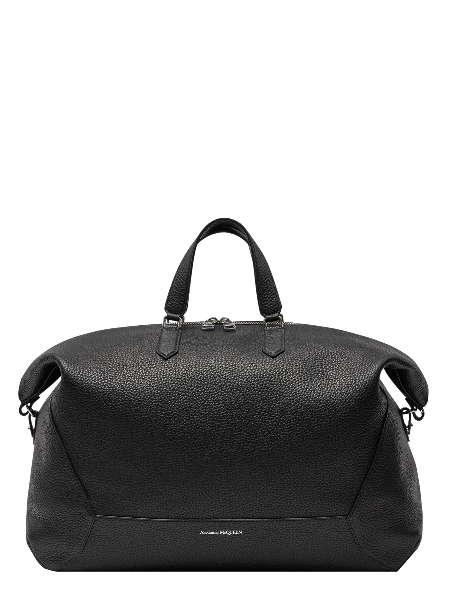Alexander Mcqueen Suitcases Black Pelle