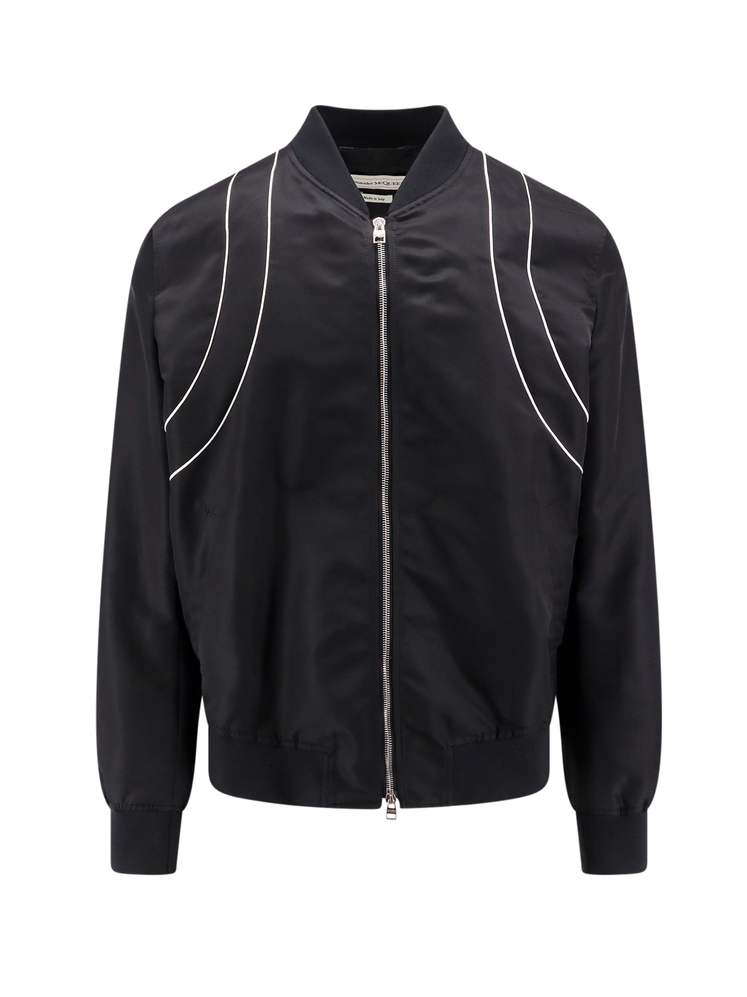 Alexander Mcqueen Jackets Black Poliammide