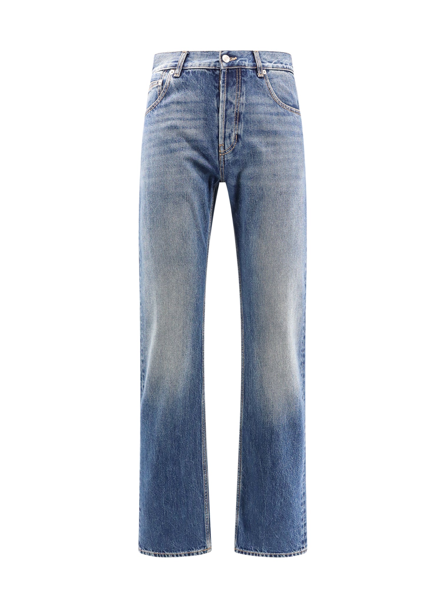 Alexander Mcqueen Jeans Blue Cotone