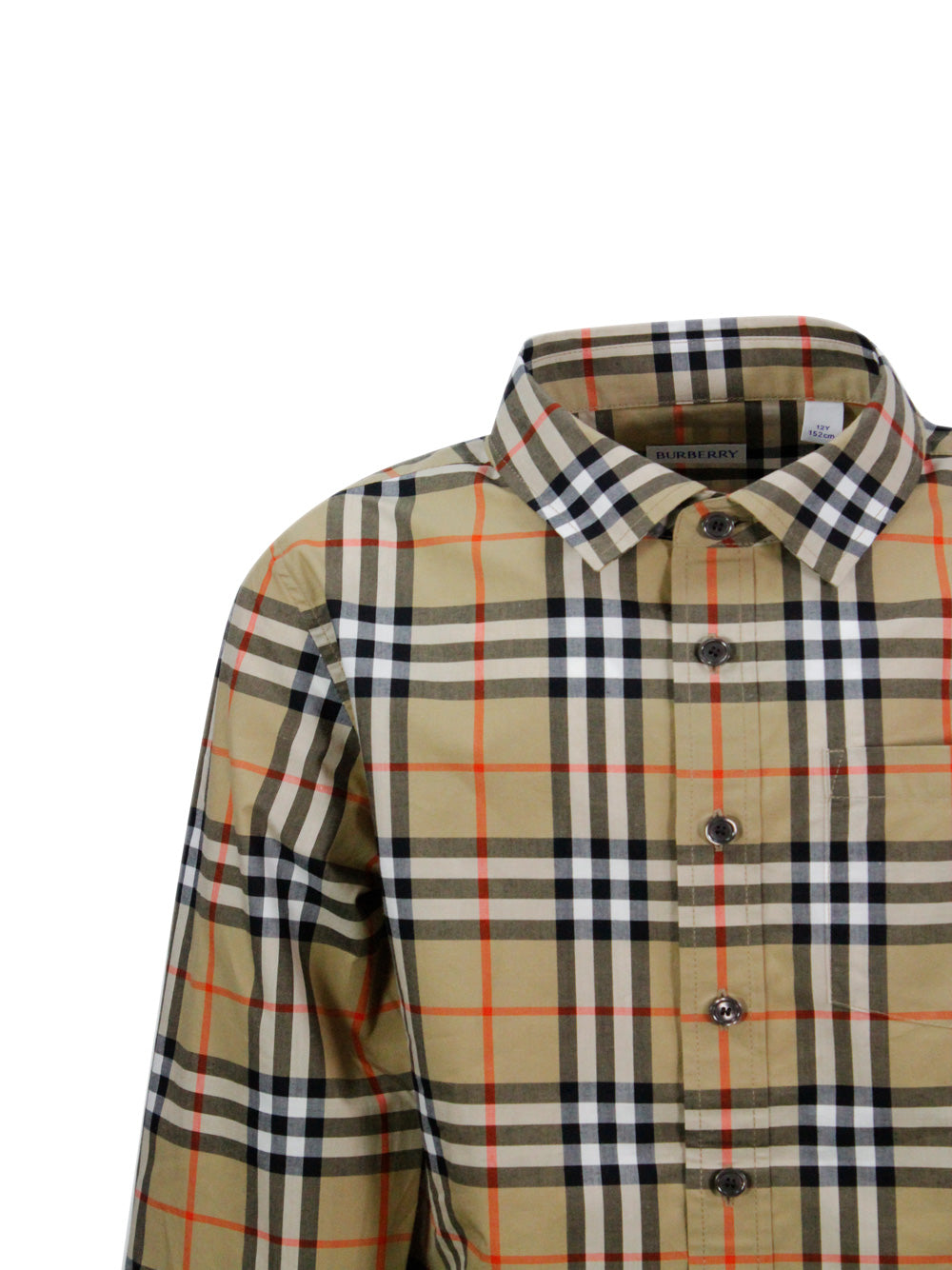 Burberry Shirts Beige 100co