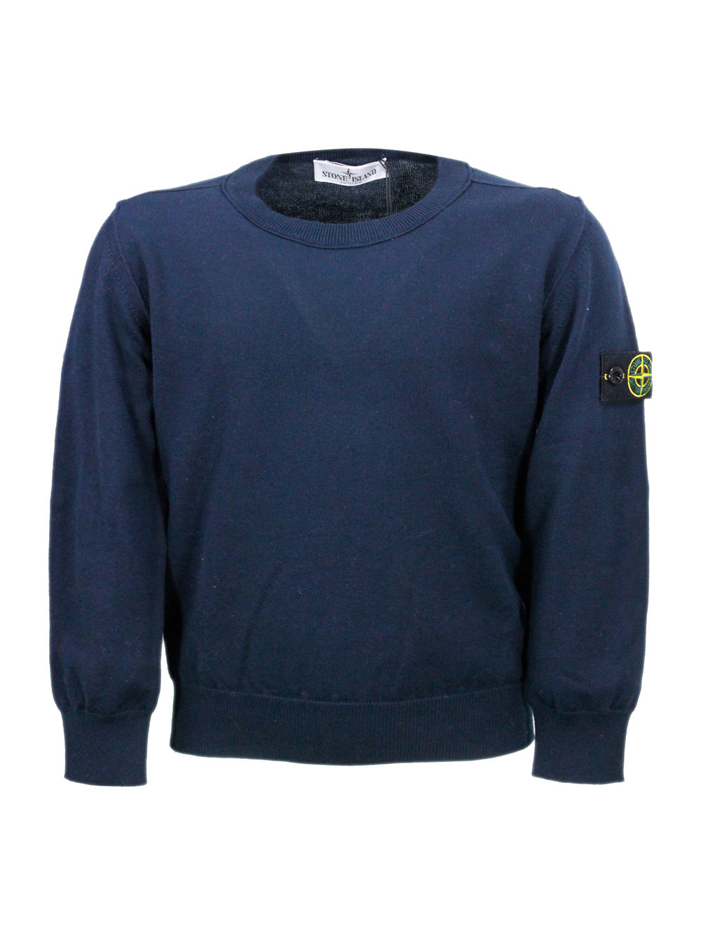 Stone Island Sweaters Blue 100co