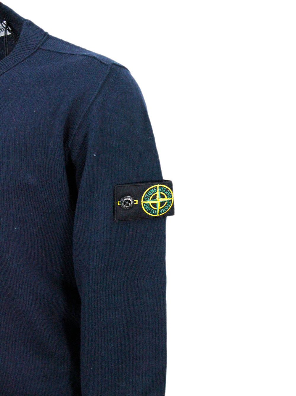 Stone Island Sweaters Blue 100co