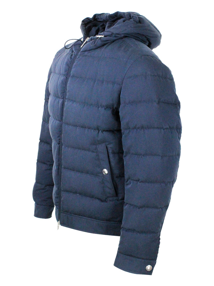 Eleventy Coats Blue 100se