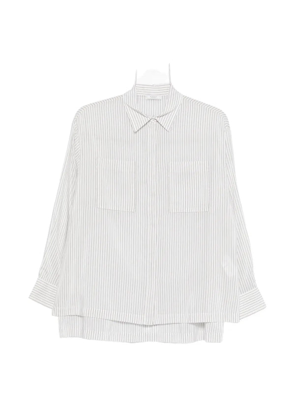Peserico Cotton 58% shirt in white