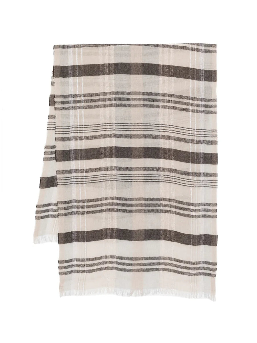 Peserico Viscose 57% scarf in beige