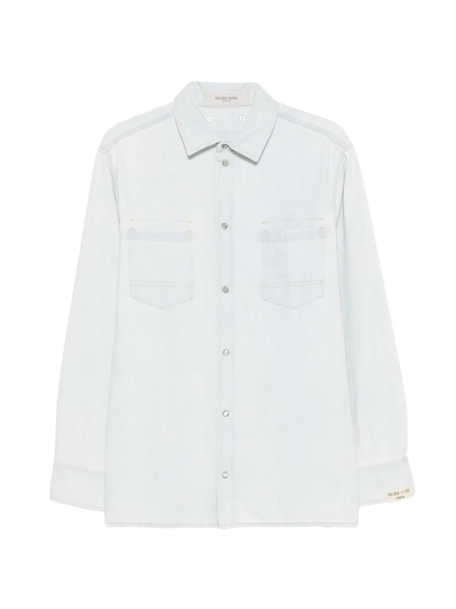 Golden Goose Cotton 100% shirt in white