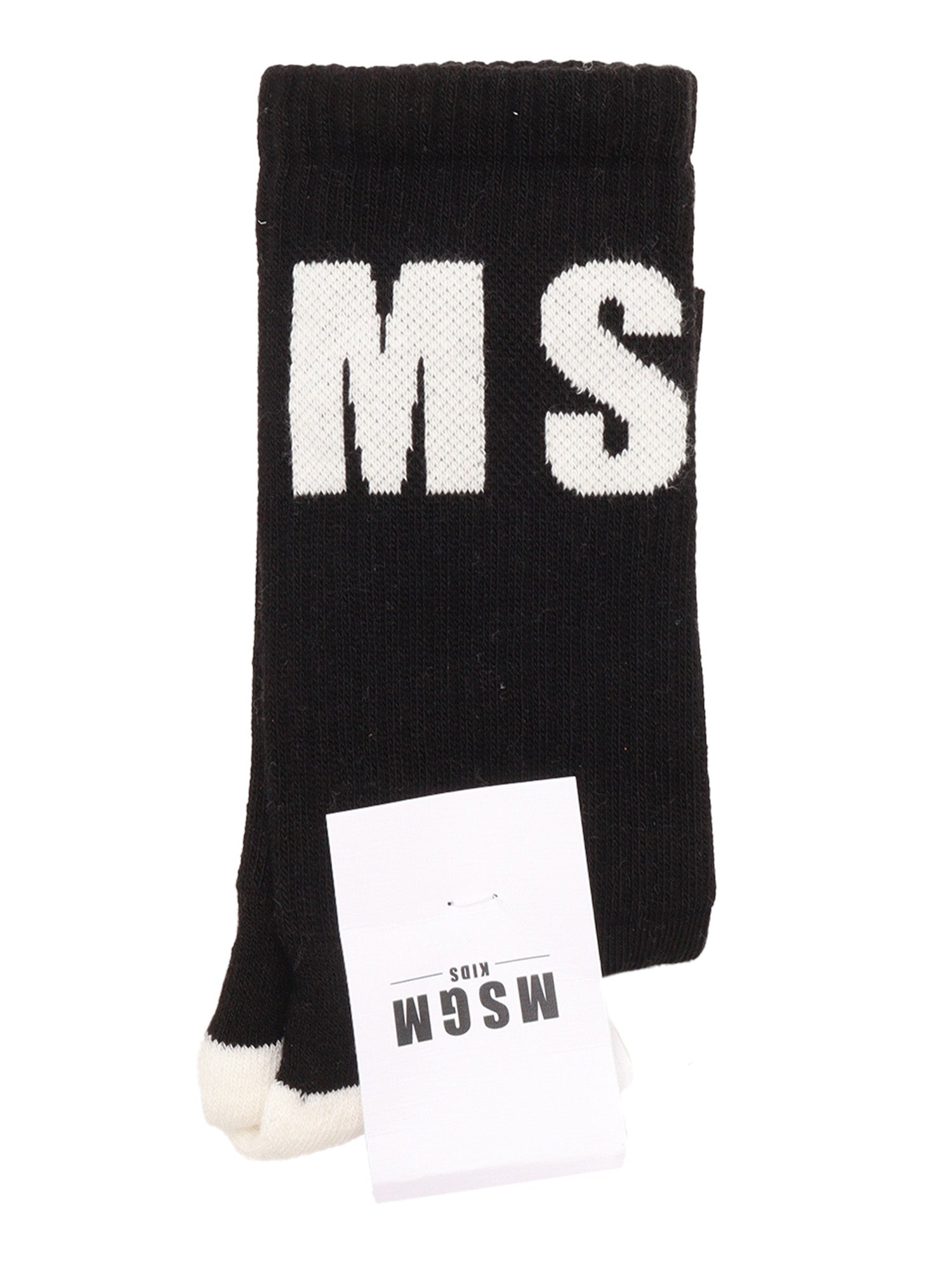 SOCKS UNISEX NERO-BLACK 90 Cotton Nylon Elastane