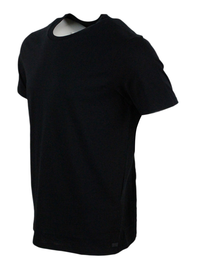 ARMANI EXCHANGE T-shirts and Polos Black 100co