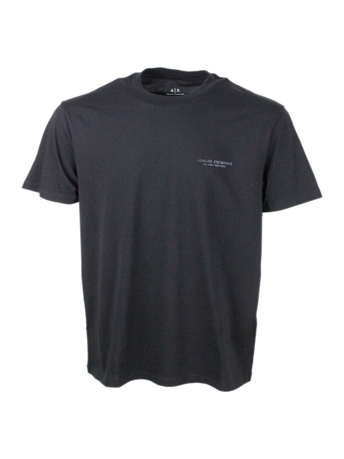 ARMANI EXCHANGE T-shirts and Polos Black 100co