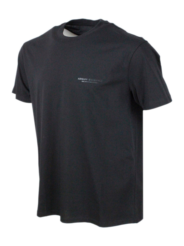 ARMANI EXCHANGE T-shirts and Polos Black 100co