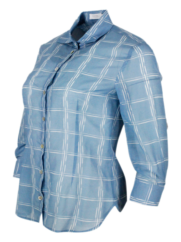 Barba Napoli Shirts Clear Blue 72co 28se