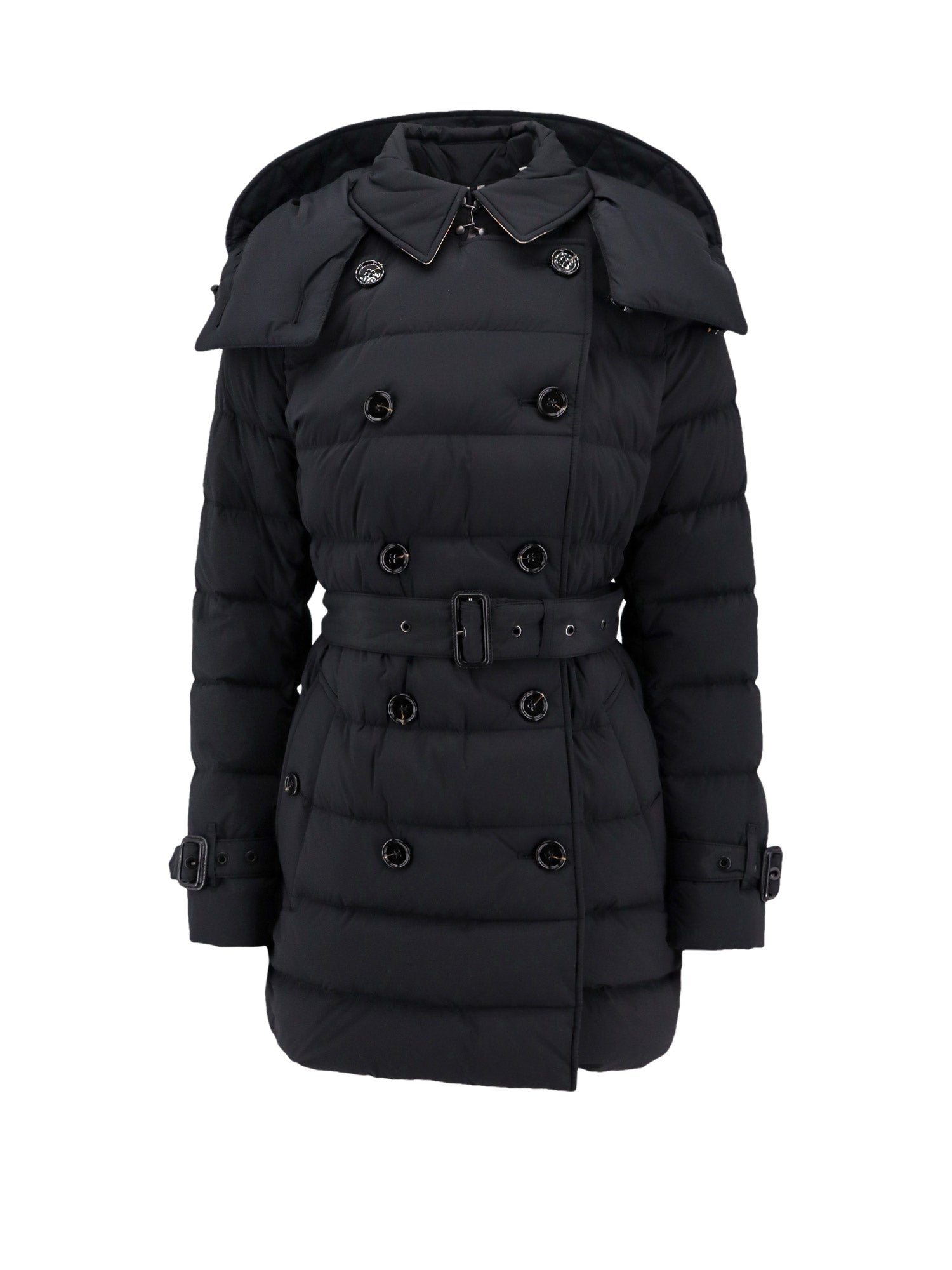 Burberry Jackets Black Poliammide Elastan